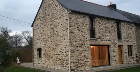 extension maison bois Gambais-1
