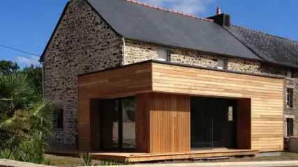 extension maison bois Rambouillet-1