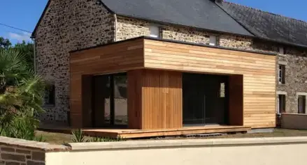 extension maison bois à St Léger en Yvelines - image 2